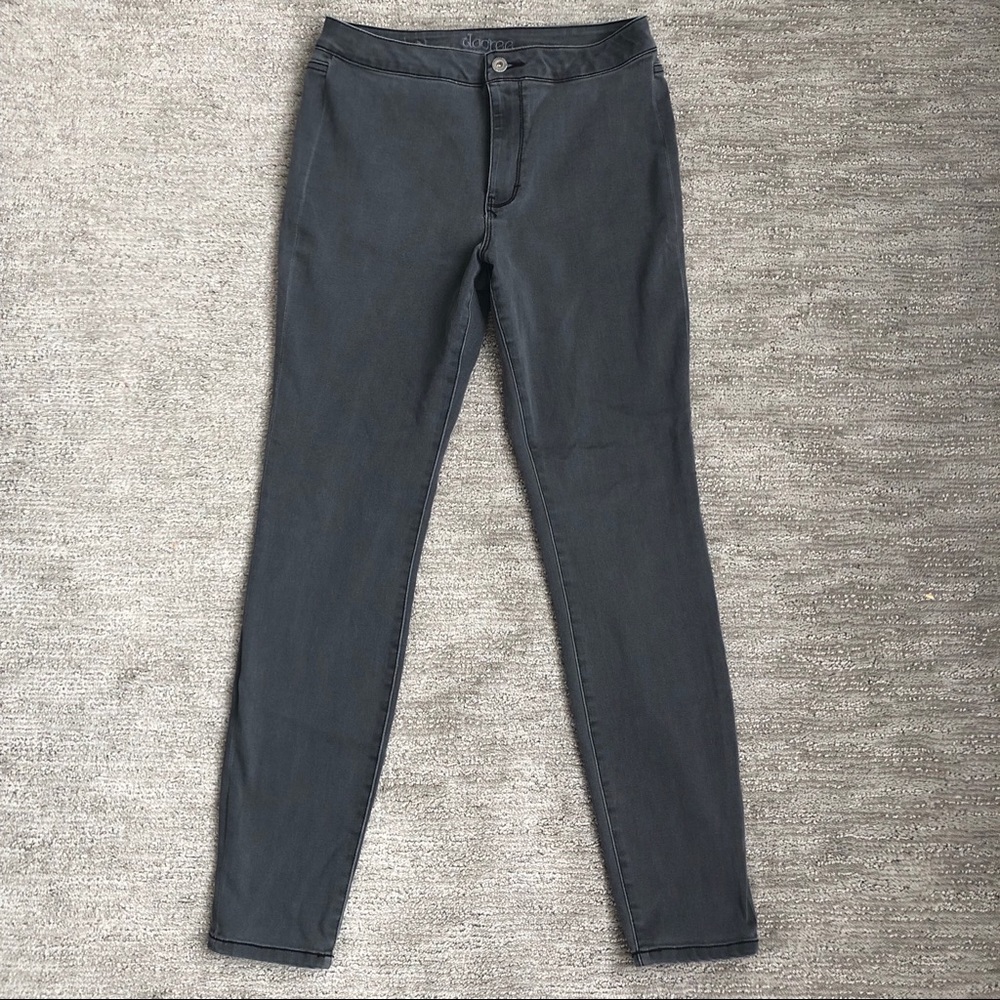 Decree high rise grey jegging size 11